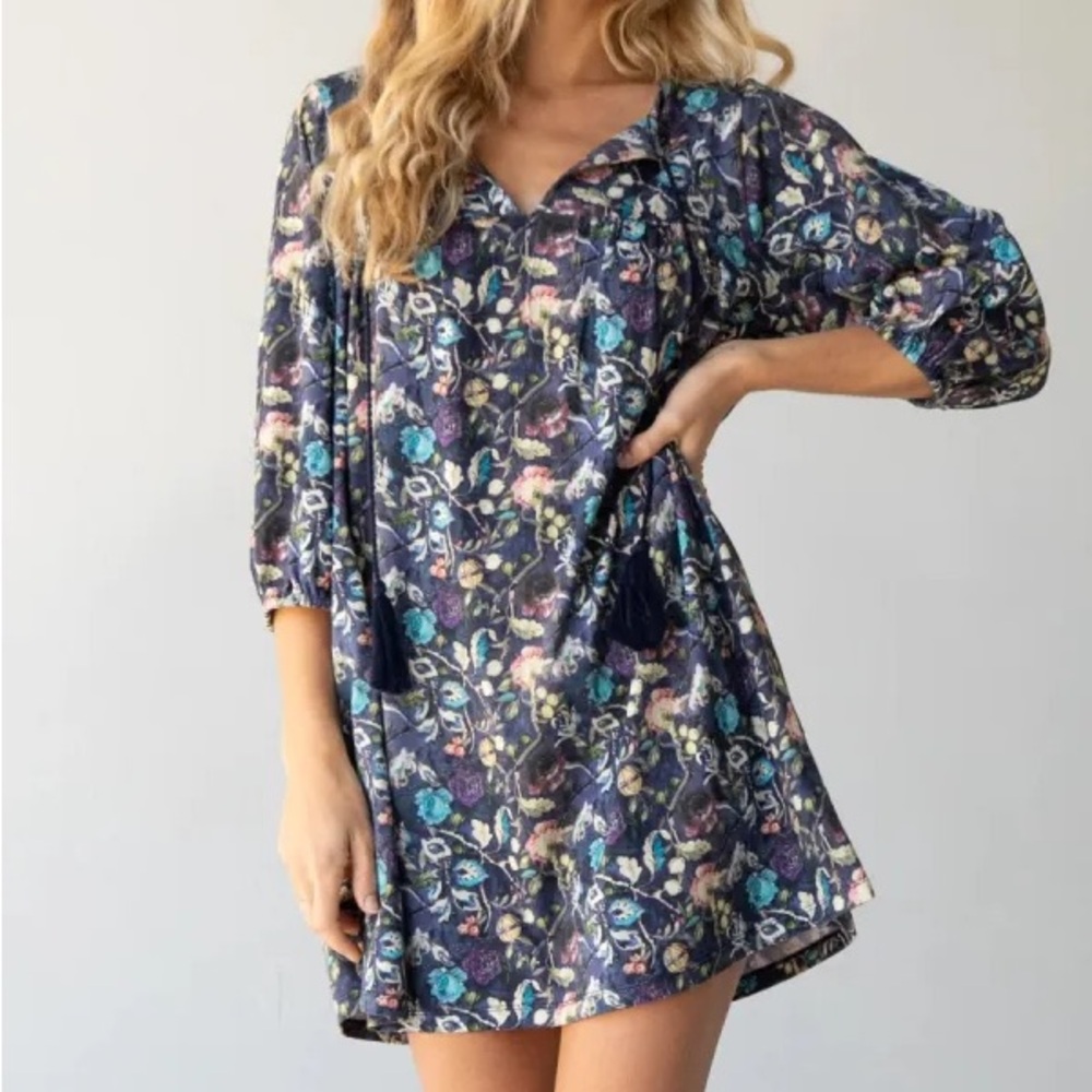 Floral Patterned Tunic dress